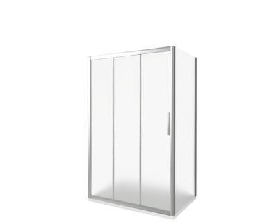 Душевой уголок GoodDoor ORION WTW-100-G-СH + SP-80-G-CH