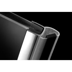 Душевой уголок Radaway Almatea KDD 100L×80R (32180-01-05N) графитовое стекло
