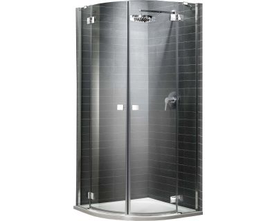 Душевой уголок Radaway Almatea PDD E 100x80 (30542-01-08N) коричневое стекло