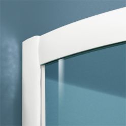 Душевой уголок Radaway Classic A 90x90 [30000-04-01] прозрачное стекло белый профиль