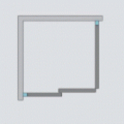 Душевой уголок Radaway Idea KDJ 120x110 [387042-01-01R + 387053-01-01L]