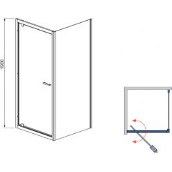 Душевой уголок Radaway Twist DW+S 100x100 (382003-01 + 382013-01)