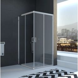 Душевой уголок Veconi Rovigo RV11 100x100 прозрачные стекла