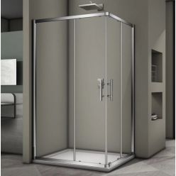 Душевой уголок Veconi Rovigo RV-30 100x80 прозрачные стекла