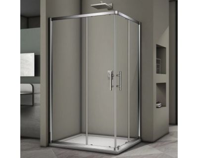 Душевой уголок Veconi Rovigo RV-30 100x80 прозрачные стекла