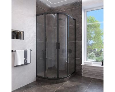 Душевой уголок Veconi Rovigo RV-107B 80x80 прозрачные стекла