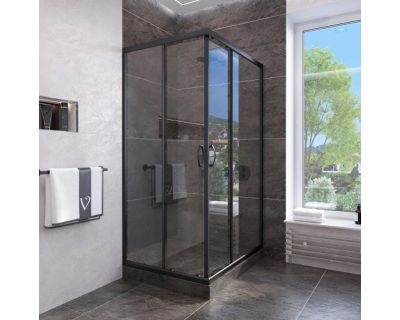 Душевой уголок Veconi Rovigo RV-113B 90x90 прозрачные стекла
