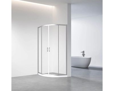 Душевой уголок Veconi Rovigo RV-01 100x100 прозрачные стекла