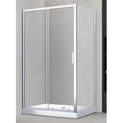 Душевой уголок Veconi Rovigo RV046 120x100 прозрачные стекла / профиль хром