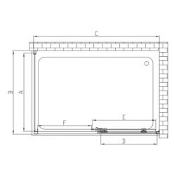 Душевой уголок Vincea Soft VSR-3SO9011CL