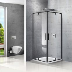 Душевой уголок Vincea Slim VPR-2SL9090CLB