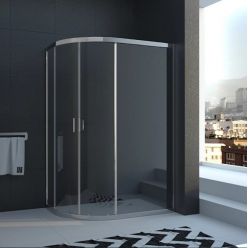 Душевой уголок Veconi Rovigo RV-03 100x90 прозрачные стекла