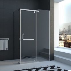 Душевой уголок Veconi Rovigo RV-19 100x80 прозрачные стекла / профиль хром