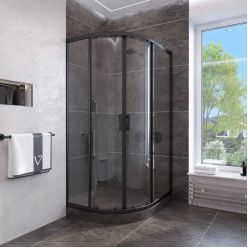 Душевой уголок Veconi Rovigo RV-107B 80x80 прозрачные стекла