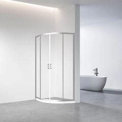 Душевой уголок Veconi Rovigo RV-01 90x90 прозрачные стекла