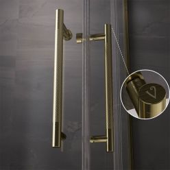 Душевой уголок Veconi Premium Trento PTC-20G 80х80