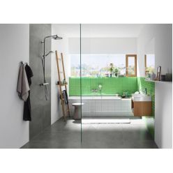 Душевой набор Hansgrohe Crometta 1jet 125 см, белый/хром 26690400