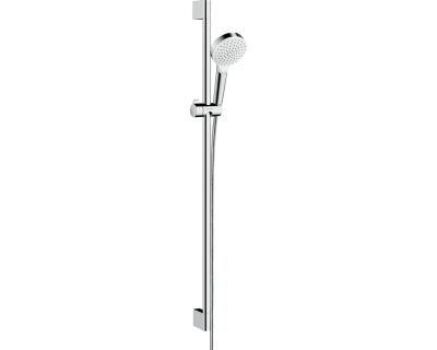 Душевой набор Hansgrohe Crometta 1jet 90 см, белый/хром 26537400