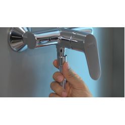 Душевой набор Hansgrohe Crometta 1jet 90 см, белый/хром 26537400
