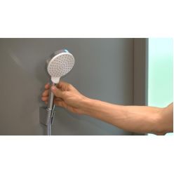Душевой набор Hansgrohe Crometta 1jet EcoSmart 125 см, белый/хром 26568400