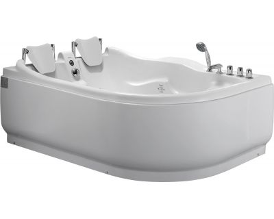 Гидромассажная ванна Gemy G9083 B L/R (левая/правая) 180x122x72 (гидромассаж, хромотерапия)