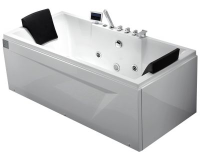Гидромассажная ванна Gemy G9065 K L/R (левая/правая) 175x85x65 (гидромассаж, аэромассаж, электр.пульт, хромотерапия)