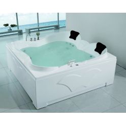 Гидромассажная ванна Gemy G9089 K L/R (левая/правая) 187х187х85 (гидромассаж, аэромассаж, электр.пульт, хромотерапия)