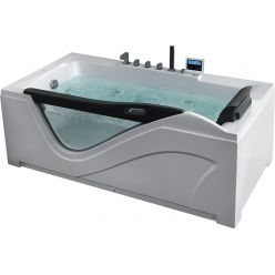 Гидромассажная ванна Gemy G9055 K L/R (левая/правая) 180x90 (гидромассаж, аэромассаж, электр.пульт, хромотерапия)
