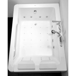 Гидромассажная ванна Gemy G9226 K с прозрачным экраном 172х121х66.5