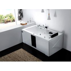 Гидромассажная ванна Gemy G9066-II K L/R (левая/правая) 170х85х83.5 (гидромассаж, аэромассаж, электр.пульт, хромотерапия)