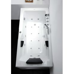 Гидромассажная ванна Gemy G9066-II K L/R (левая/правая) 170х85х83.5 (гидромассаж, аэромассаж, электр.пульт, хромотерапия)
