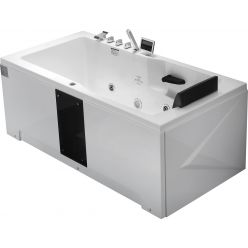 Гидромассажная ванна Gemy G9066-II K L/R (левая/правая) 170х85х83.5 (гидромассаж, аэромассаж, электр.пульт, хромотерапия)