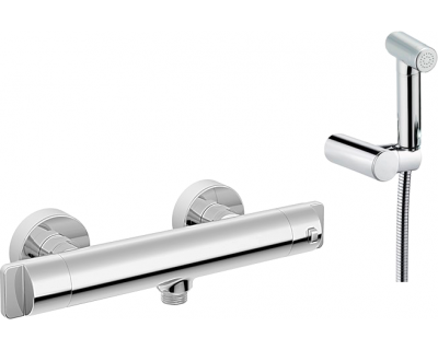 Термостатический смеситель Deante BCHS04BT-5 с гигиенической лейкой, хром