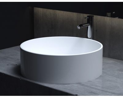 Раковина накладная Salini ARMONIA 202 45x45 (S-Stone, матовый)