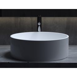 Раковина накладная Salini ARMONIA 202 45x45 (S-Stone, матовый)