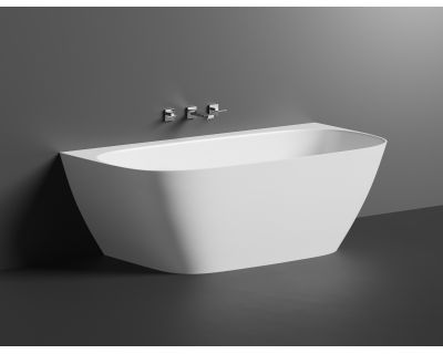 Ванна каменная UMY SIDE 170x80 U-Coat, без перелива, цвет белый глянцевый