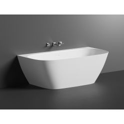 Ванна каменная UMY SIDE KIT 170x80 U-Solid, с переливом, цвет белый матовый