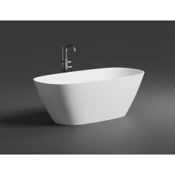 Ванна каменная UMY NOA 170x80 U-Solid, без перелива, цвет белый матовый