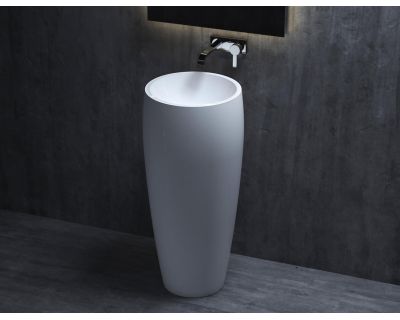 Раковина напольная Salini ARMONIA 47x47 (S-Stone, матовый)