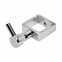 Крючок разъемный квадратный ВКР-06 (30х30), хром глянец