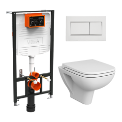 Комплект 4в1 L-box Vitra S20 Rim-Ex c сиденьем микролифт, 9004B003-7207
