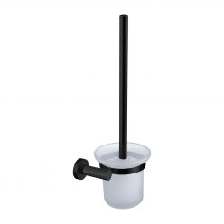 Ершик для унитаза подвесной OMNIRES Modern BLACK , MP60620BL