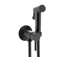 Смеситель с гигиеническим душем Bravat D9151BW-ENG черный