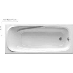 Акриловая ванна Ravak Vanda II 150x70, CO11000000