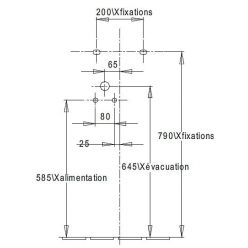 Раковина 45 см Jacob Delafon Reve E4805-00