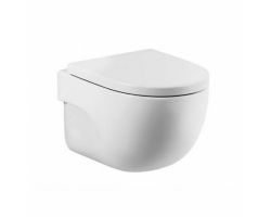 Унитаз подвесной Roca Meridian Compacto Rimless 346244000 + ZRU9307606 с пневмокрышкой