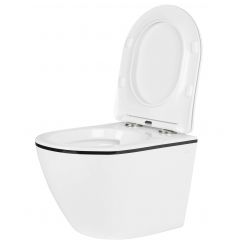 Комплект инсталляции для унитаза 6 в 1 Roxen StounFix Slim 964909 Glass белый