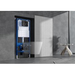 Комплект инсталляции Roxen StounFix Slim 506495 клавиша черная
