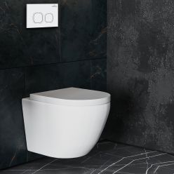 Комплект инсталляции Roxen StounFix Slim 533876 6в1 клавиша белая/хром