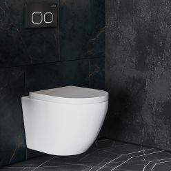 Комплект инсталляции Roxen StounFix Slim 543489 6в1 клавиша черный матовый